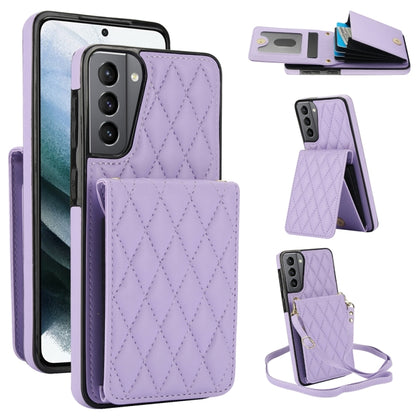 YM015 Crossbody Rhombic Card Bag RFID Phone Case