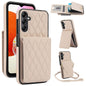 YM015 Crossbody Rhombic Card Bag RFID Phone Case