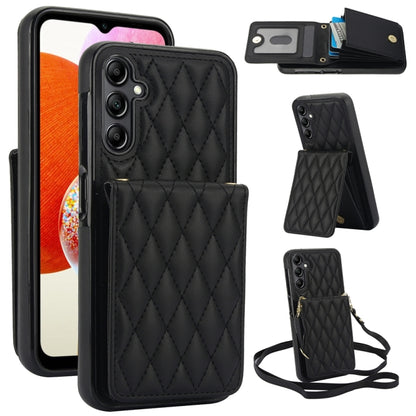 YM015 Crossbody Rhombic Card Bag RFID Phone Case