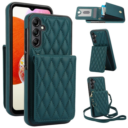 YM015 Crossbody Rhombic Card Bag RFID Phone Case