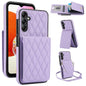 YM015 Crossbody Rhombic Card Bag RFID Phone Case