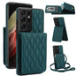 YM015 Crossbody Rhombic Card Bag RFID Phone Case