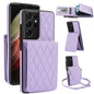 YM015 Crossbody Rhombic Card Bag RFID Phone Case