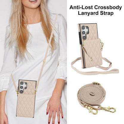 YM015 Crossbody Rhombic Card Bag RFID Phone Case