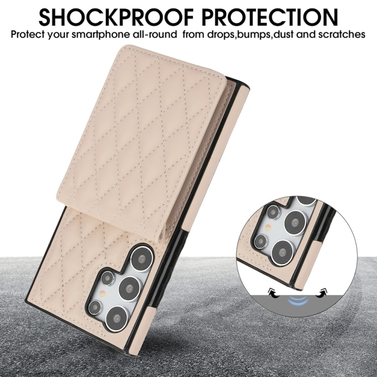 YM015 Crossbody Rhombic Card Bag RFID Phone Case
