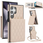 YM015 Crossbody Rhombic Card Bag RFID Phone Case