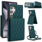 YM015 Crossbody Rhombic Card Bag RFID Phone Case