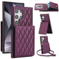 YM015 Crossbody Rhombic Card Bag RFID Phone Case