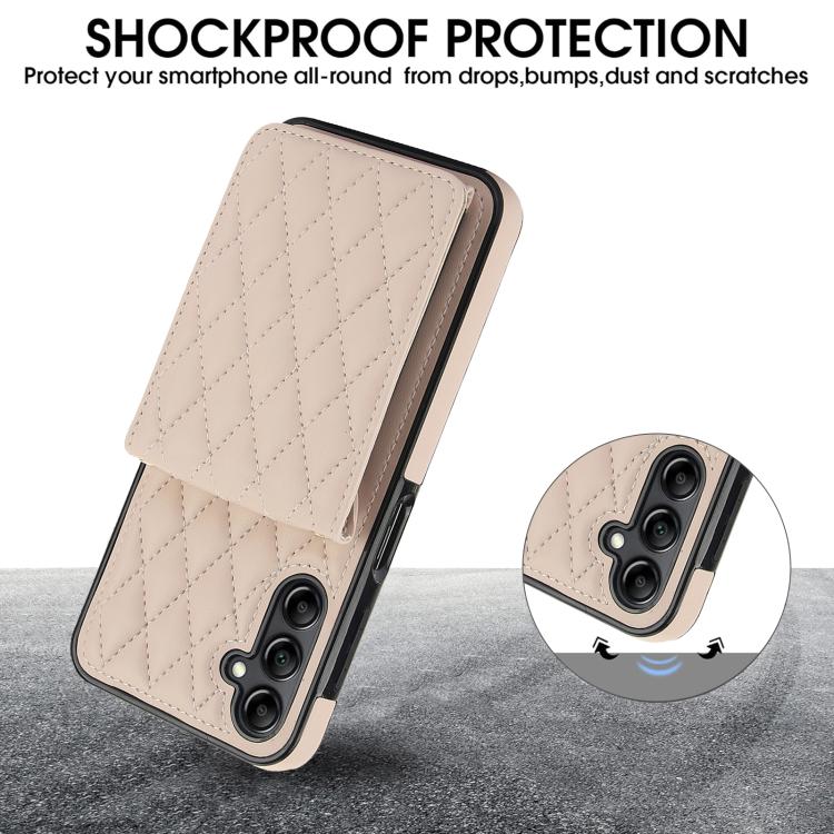 YM015 Crossbody Rhombic Card Bag RFID Phone Case