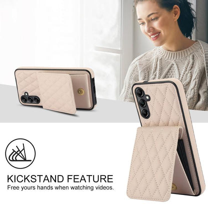 YM015 Crossbody Rhombic Card Bag RFID Phone Case