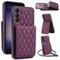 YM015 Crossbody Rhombic Card Bag RFID Phone Case