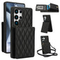 YM015 Crossbody Rhombic Card Bag RFID Phone Case