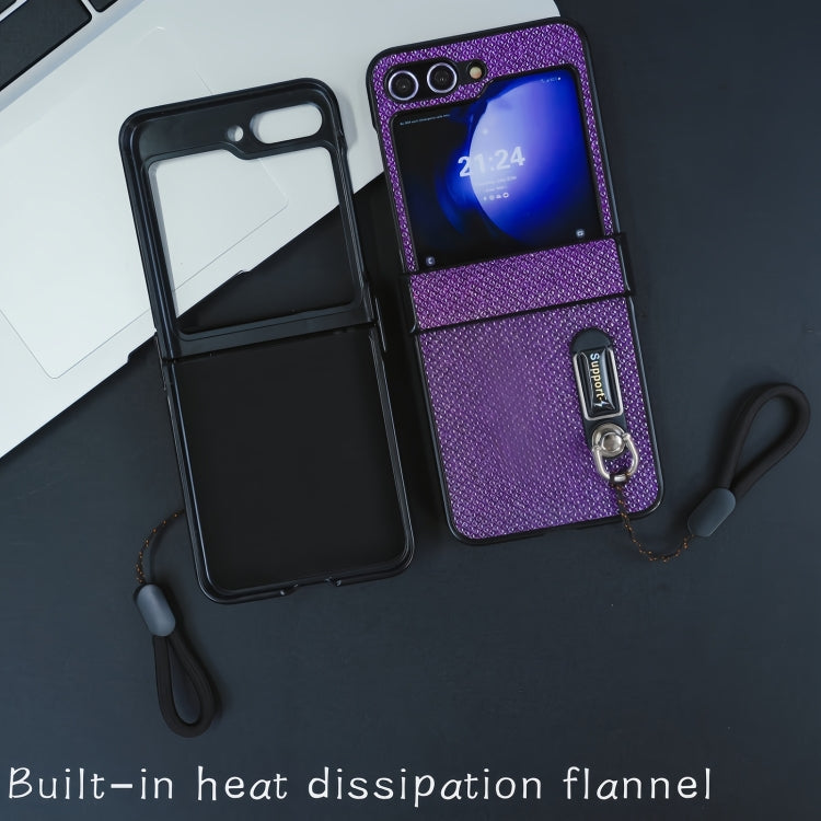 Three Parts Flash Diamond Fold PC Phone Case with Lanyard, For Samsung Galaxy Z Flip6 / Flip7 FE, For Samsung Galaxy Z Fold6 5G, For Samsung Galaxy Z Fold5, For Samsung Galaxy Z Flip5
