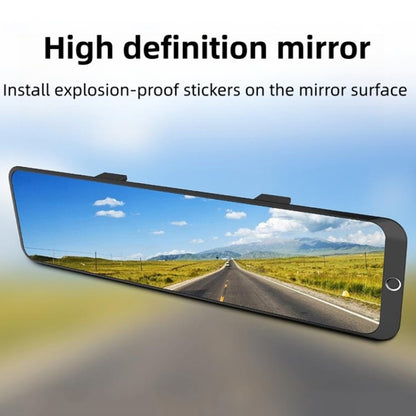3R 3R-332 Car Panoramic Flat Rear View Mirror Interior Rear View Mirror, 3R-332