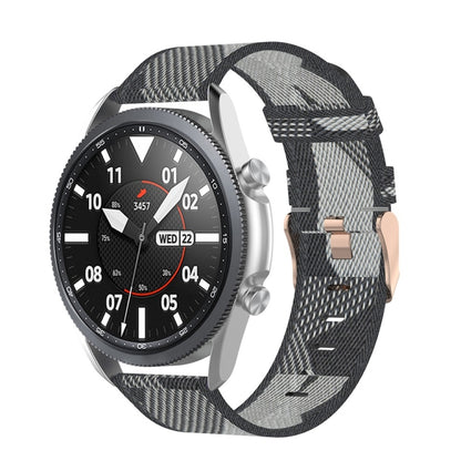 Woven Nylon Textured Strap, Size: Free Size 20mm