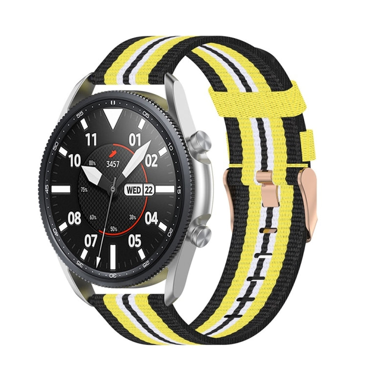 Woven Nylon Textured Strap, Size: Free Size 20mm