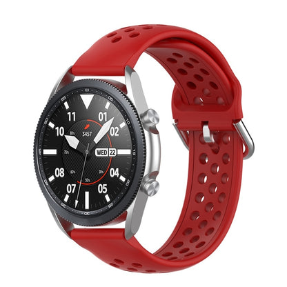 R850 Silicone Sports Solid Color Strap, Size: Free Size 20mm