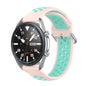 Silicone Sports Two-tone Strap, Size: Free Size 20mm
