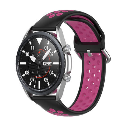 Silicone Sports Two-tone Strap, Size: Free Size 20mm