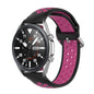 Silicone Sports Two-tone Strap, Size: Free Size 20mm