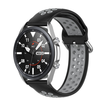 Silicone Sports Two-tone Strap, Size: Free Size 20mm