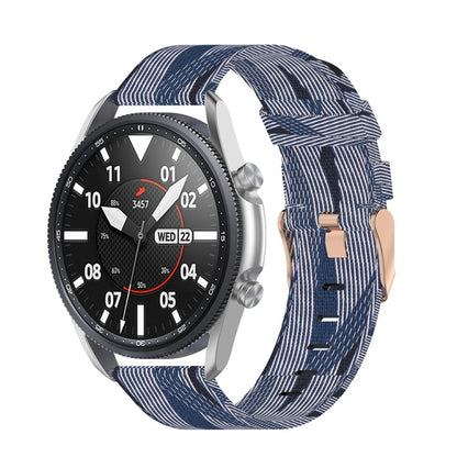 Woven Nylon Textured Strap, Size: Free Size 22mm