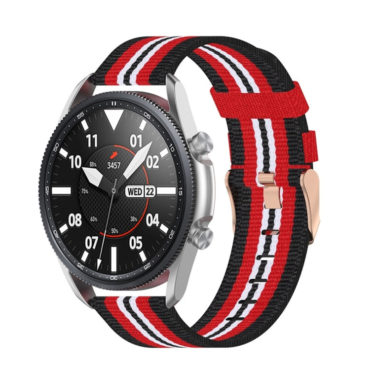 Woven Nylon Textured Strap, Size: Free Size 22mm