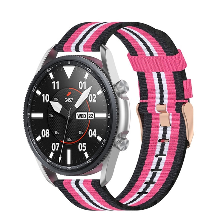 Woven Nylon Textured Strap, Size: Free Size 22mm