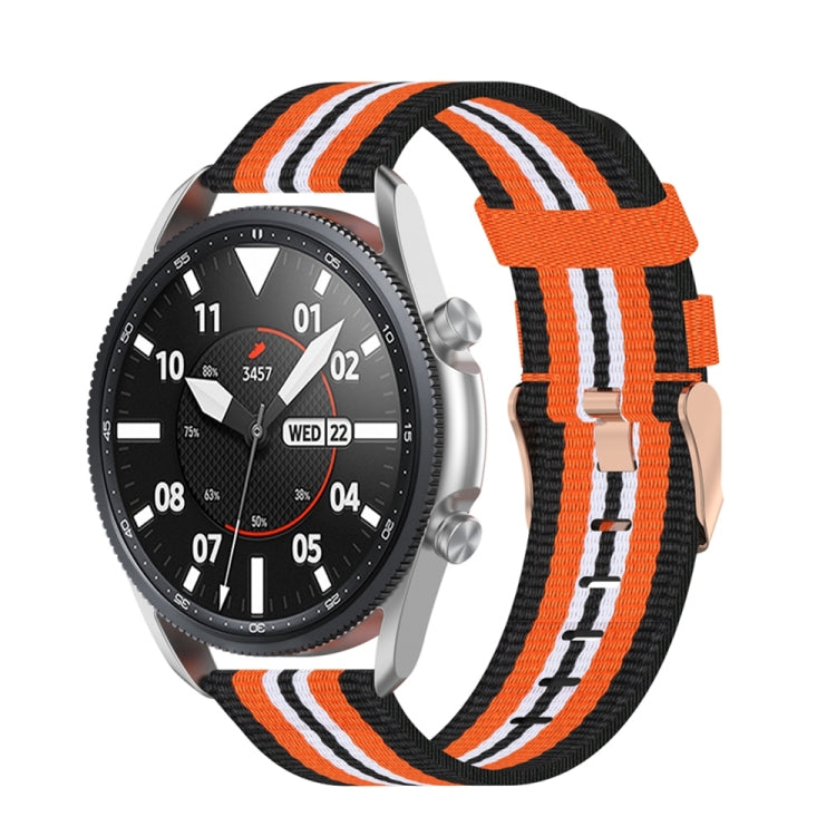 Woven Nylon Textured Strap, Size: Free Size 22mm