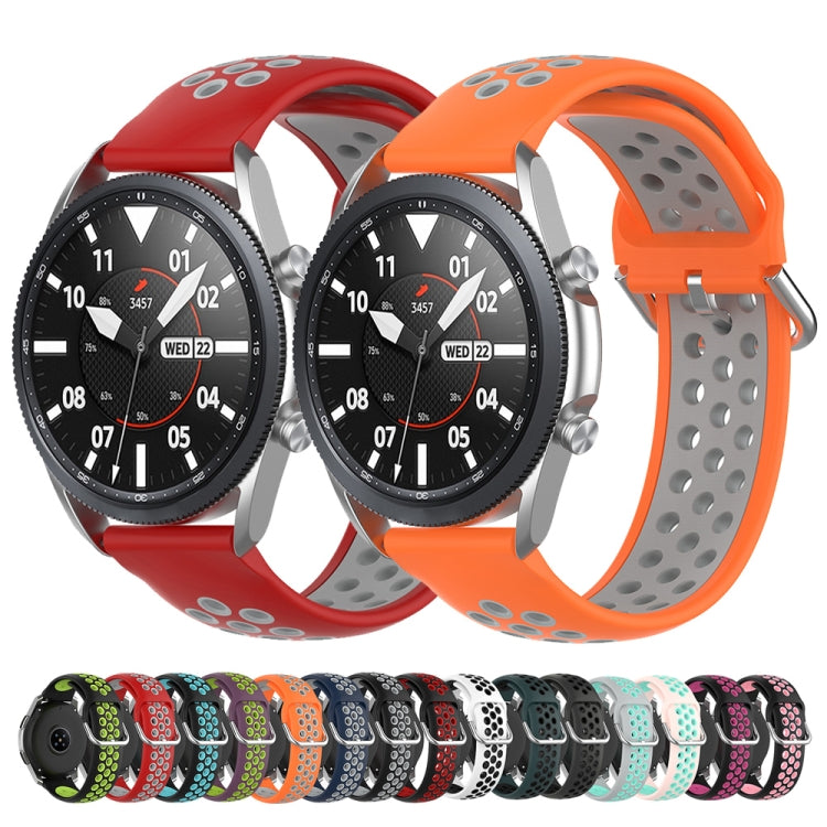 Silicone Sports Solid Color Strap, Size: Free Size 22mm