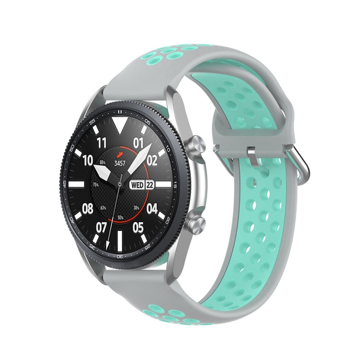 Silicone Sports Two-tone Strap, Size: 22mm