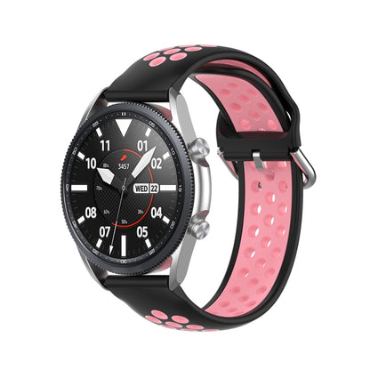 Silicone Sports Two-tone Strap, Size: 22mm