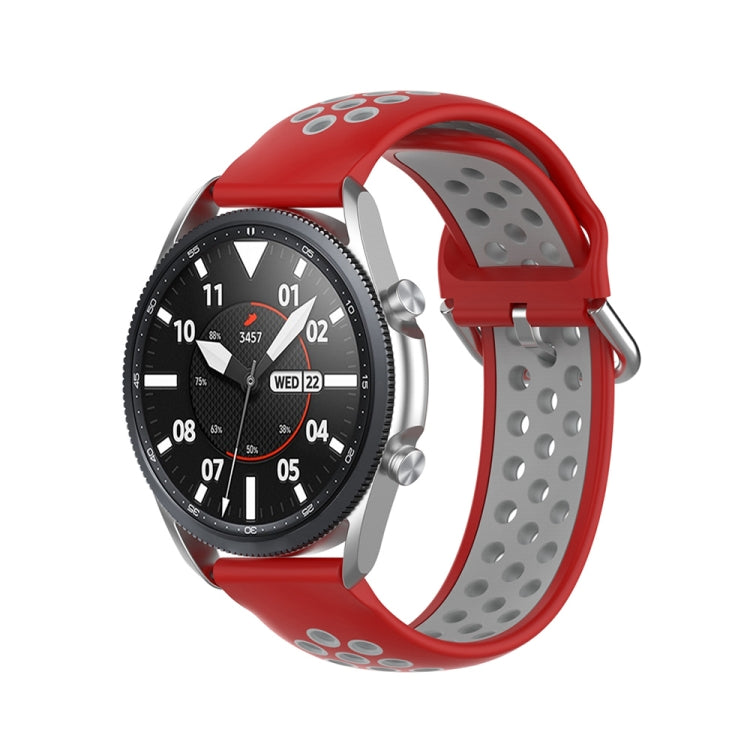 Silicone Sports Two-tone Strap, Size: 22mm