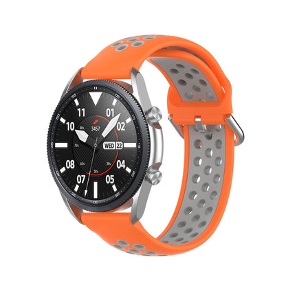 Silicone Sports Two-tone Strap, Size: 22mm