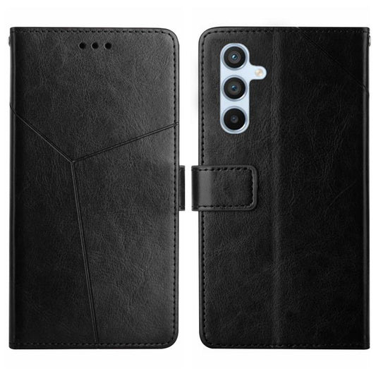 Y-shaped Pattern Flip Leather Phone Case, For Samsung Galaxy S25 FE 5G, For Samsung Galaxy S25 Edge 5G, For Samsung Galaxy S25 5G, For Samsung Galaxy S25+ 5G, For Samsung Galaxy S25 Ultra 5G, For Samsung Galaxy S24 FE 5G