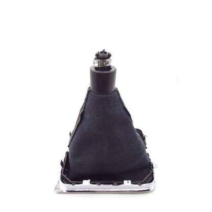 For Volkswagen Passat B6 2005-2011 Car Gear Lever Hand Ball Leather Gear Shift Knob with Chrome Frame, 6 Speed, 5 Speed