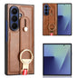 Wristband Leather Back Phone Case