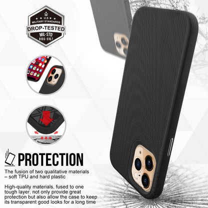 Triangle Armor Texture TPU + PC Case, For iPhone 12 mini, For iPhone 12 / 12 Pro, For iPhone 12 Pro Max