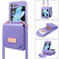 VIETAO Portable Organ Style Wallet PU Phone Case, For Samsung Galaxy Z Flip6 / Flip7 FE, For Samsung Galaxy Z Flip5