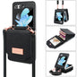 VIETAO Portable Organ Style Wallet PU Phone Case, For Samsung Galaxy Z Flip6 / Flip7 FE, For Samsung Galaxy Z Flip5