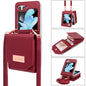 VIETAO Portable Organ Style Wallet PU Phone Case, For Samsung Galaxy Z Flip6 / Flip7 FE, For Samsung Galaxy Z Flip5