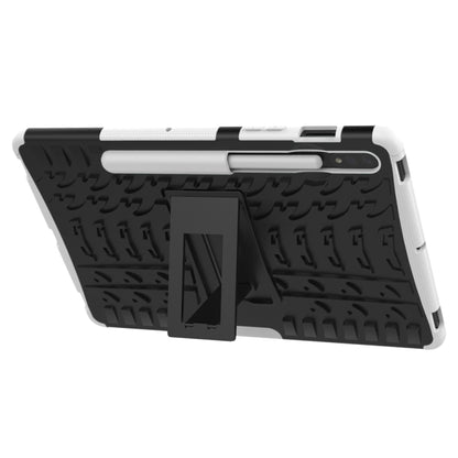 Tire Texture Shockproof TPU+PC Protective Case with Holder, For Samsung Galaxy Tab S8 / Galaxy Tab S7 T870 / T875, For Xiaomi Redmi 9A, For OPPO A52 / A72 / A92
