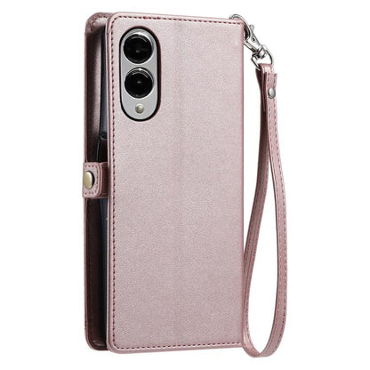 Wallet Multi-card Slot Leather Phone Case with Lanyard, For Samsung Galaxy S25 Edge 5G, For Samsung Galaxy S25 5G, For Samsung Galaxy S25+ 5G, For Samsung Galaxy S25 Ultra 5G