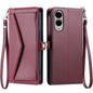 Wallet Multi-card Slot Leather Phone Case with Lanyard, For Samsung Galaxy S25 Edge 5G, For Samsung Galaxy S25 5G, For Samsung Galaxy S25+ 5G, For Samsung Galaxy S25 Ultra 5G