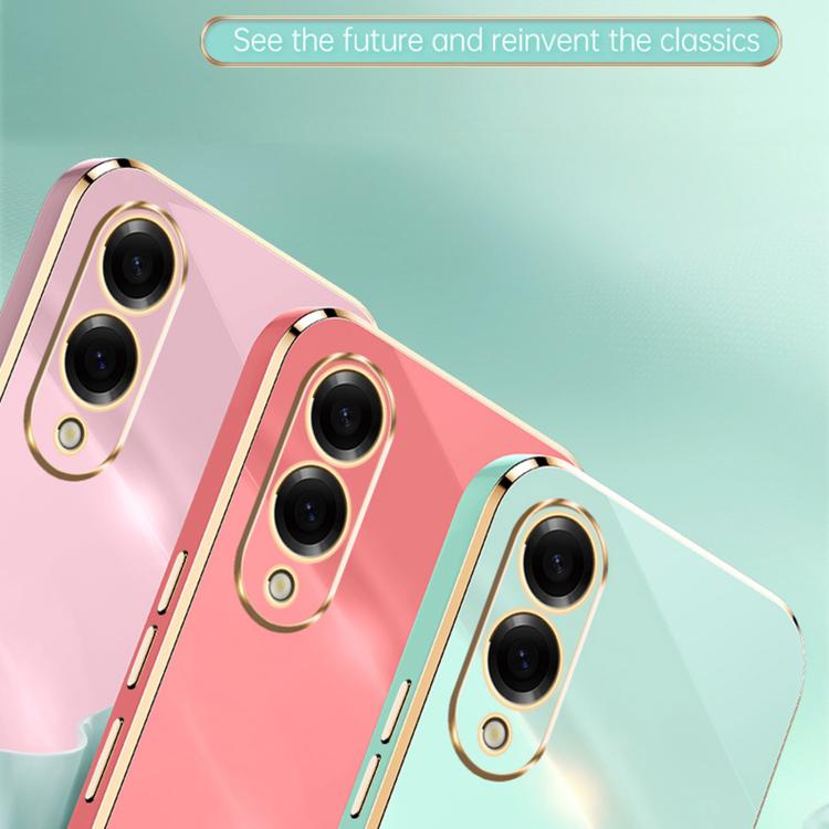 XINLI Straight Edge 6D Electroplate TPU Phone Case with Ring Holder, For Samsung Galaxy S25 Edge 5G, For Samsung Galaxy S25 5G, For Samsung Galaxy S25+ 5G, For Samsung Galaxy S25 Ultra 5G, For Samsung Galaxy S24 FE 5G