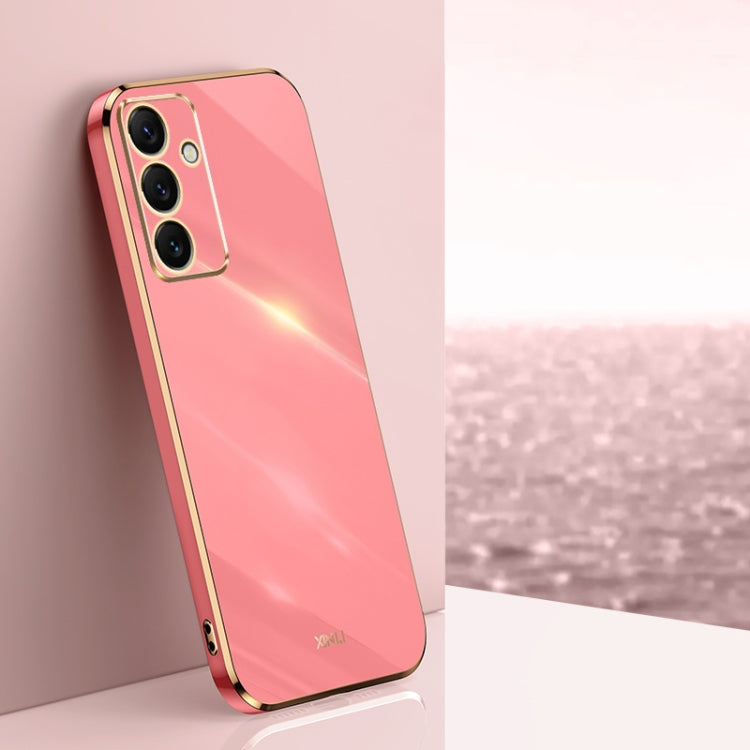 XINLI Straight Edge 6D Electroplate TPU Phone Case, For Samsung Galaxy S25 Edge 5G, For Samsung Galaxy S25 5G, For Samsung Galaxy S25+ 5G, For Samsung Galaxy S25 Ultra 5G, For Samsung Galaxy S24 FE 5G