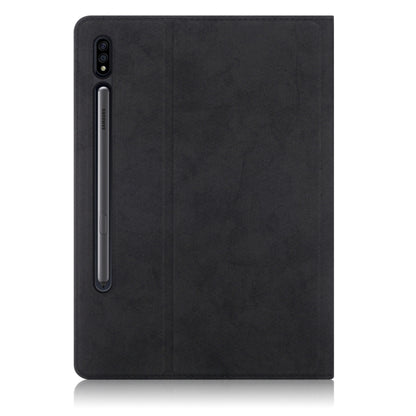 TPU Front Support Horizontal Flip Leather Case with Holder & Pen Slot & Sleep / Wake-up Functio, For Samsung Galaxy Tab S8 / Galaxy Tab S7 T870/T875, For Samsung Galaxy Tab S8+ / Tab S8 Plus /  Tab S7 FE / Tab S7+ T970/T976B
