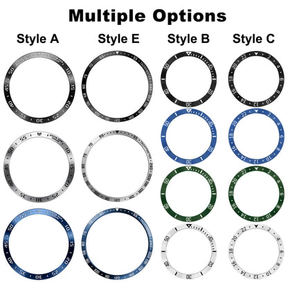 Style E Smart Watch Dial Stainless Steel Bezel Ring Cover