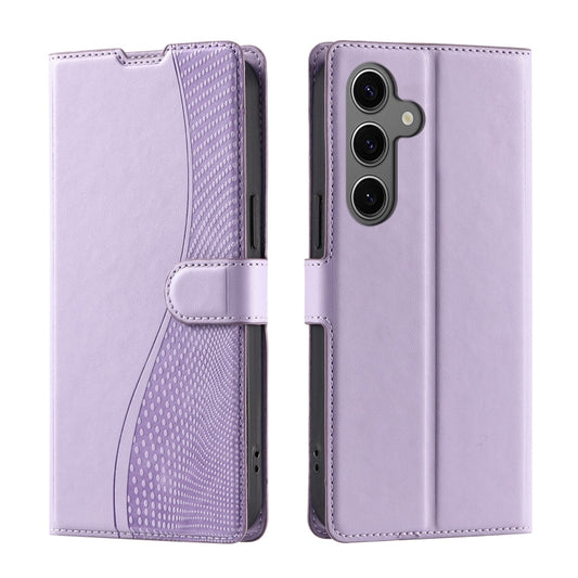 Voltage Ultra-thin Dot Leather Phone Case, For Samsung Galaxy S24 FE 5G, For Samsung Galaxy S24 Ultra 5G, For Samsung Galaxy S24+ 5G, For Samsung Galaxy S24 5G