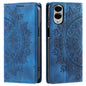 Totem Embossed Magnetic Leather Phone Case, For Samsung Galaxy S25 Edge 5G, For Samsung Galaxy S25 5G, For Samsung Galaxy S25+ 5G, For Samsung Galaxy S25 Ultra 5G